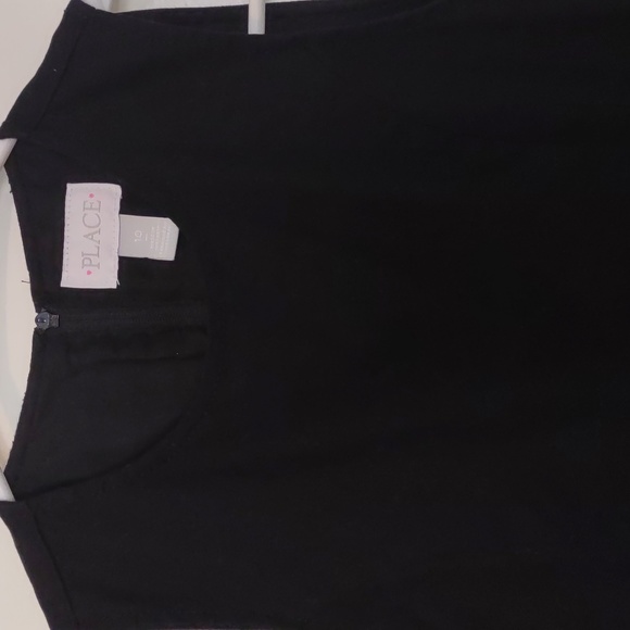 Black uniform dress size 10 worn once - Picture 3 of 3